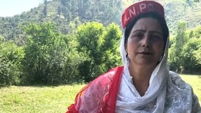 عوامی نیشنل پارٹی کی ٹکٹ پر صوبائی امیدوار شہناز راجہ