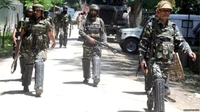 सुरक्षाबल कश्मीर