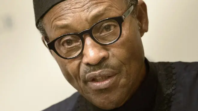 President Buhari talk for di matter early on 13 October