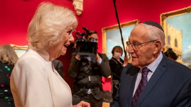 Manfred Goldberg and the Duchess of Cornwall