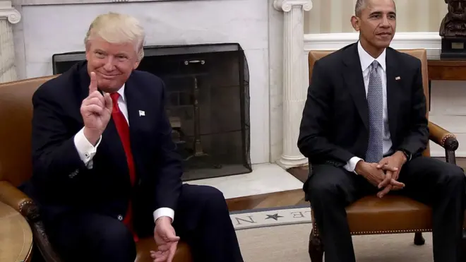 obama, trump