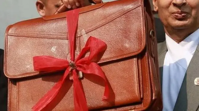 बजेटको ब्रिफकेस