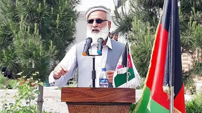 سبحان الله خطاب تر دې وړاندې د ننګرهار د خوږیاڼیو ولسوالۍ ولسوال و.