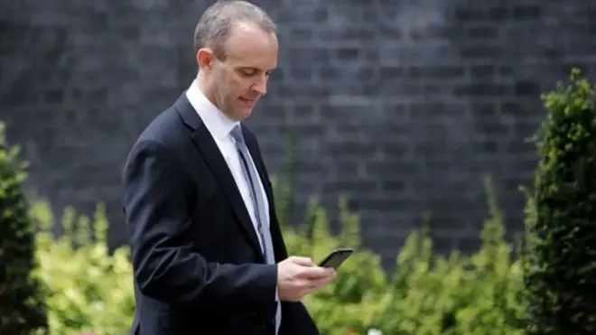 دومينيك راب يقود مفاوضات بريطانيا مع الاتحاد الأوروبي