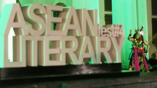 Pembukaan Festival Sastra ASEAN di Jakarta, 3 Agustus lalu.