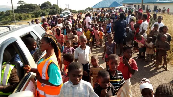 One of di refugee camp for Obudu