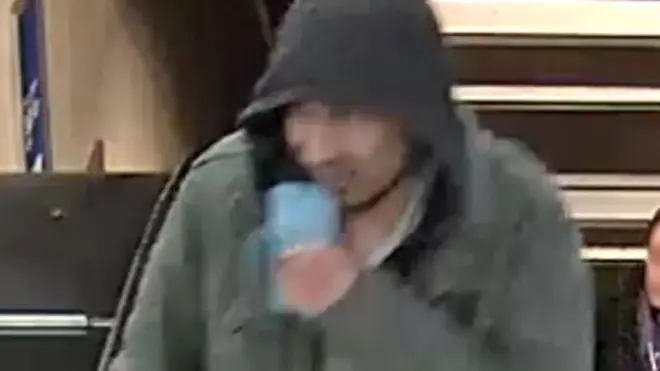 Police released this picture during the hunt for the attack suspect