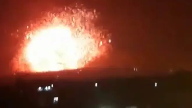 मिसाइल हमला