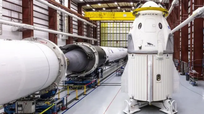 Falcon 9 roketi ve Dragon kapsülü
