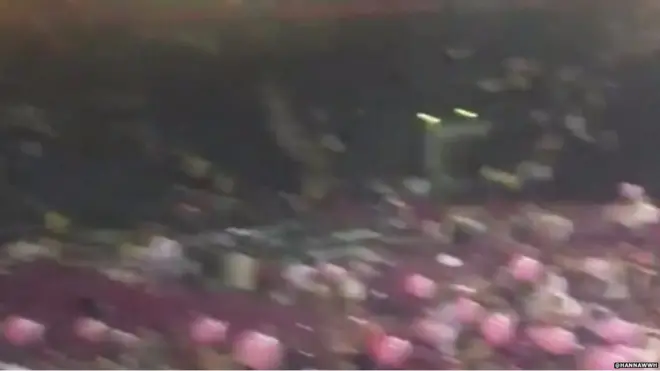 Inside Manchester Arena