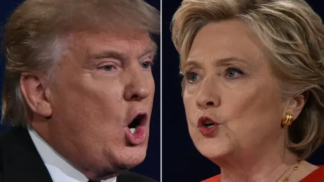 کلینتون و ترامپ