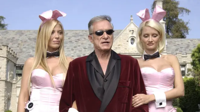 Hefner montó todo un imperio empresarial en torno a la revista Playboy.