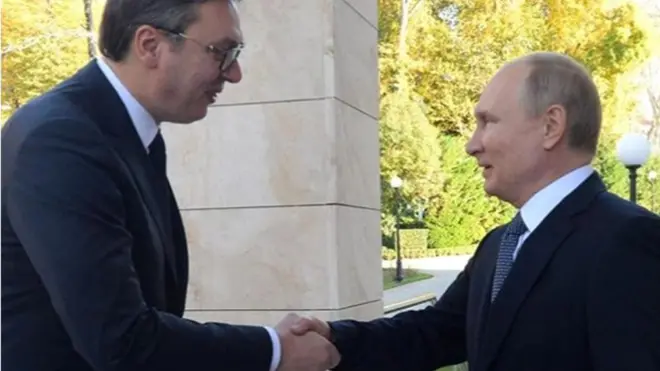 Vučić i Putin 2019.