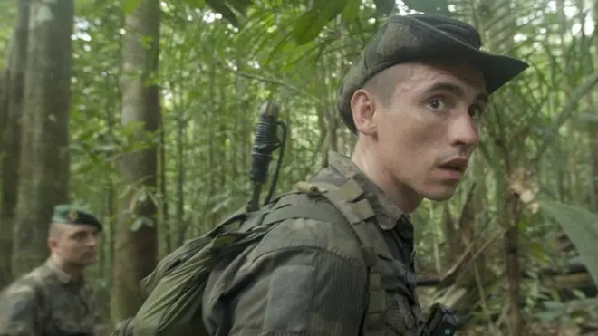 El sargento Vadim en la selva