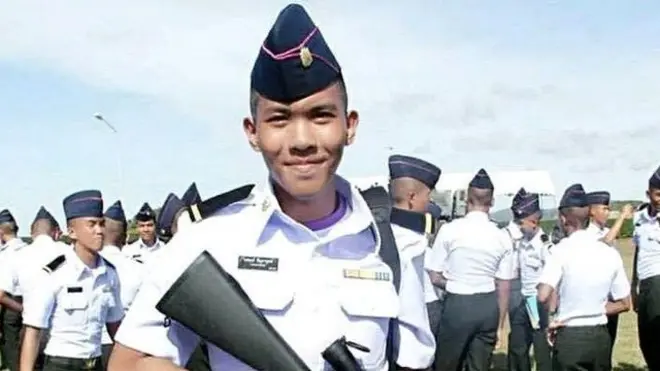 ہلاک ہونے والے کیڈٹ نے اپنے خاندان کو سکول میں جسمانی سزا میں اضافے کےبارے میں بتایا تھا