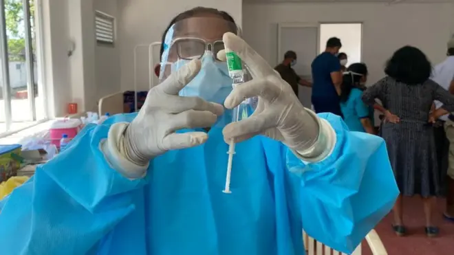 Vaccine rollout in Sri Lanka