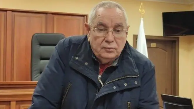 Юрий Жданов в зале суда