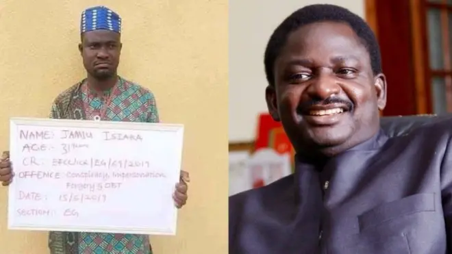 Alfa Jamiu ati Femi Adesina