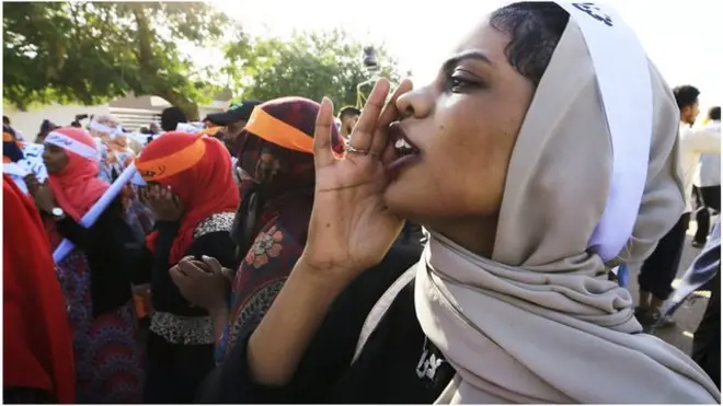 امرأة سودانية