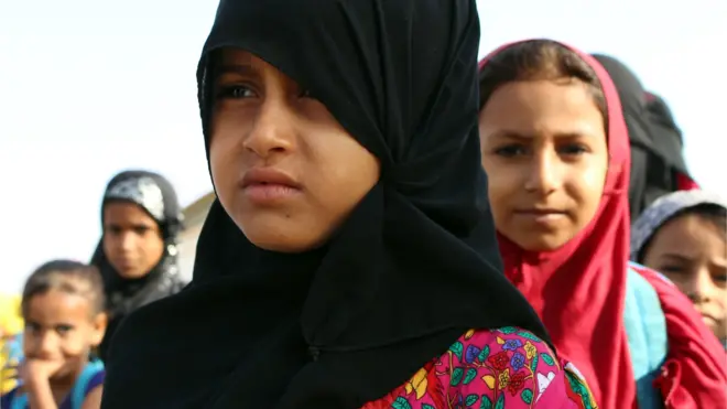 فتيات يمنيات