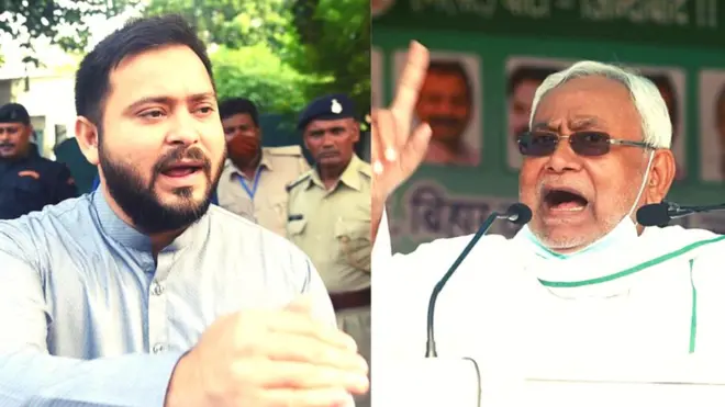 तेजस्वी और नीतीश