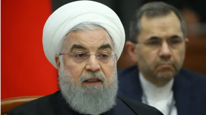 ښاغلی روحاني د امریکا له لوري نوي اعلان شوي بندیزونه 'بې ګټې' بولي.