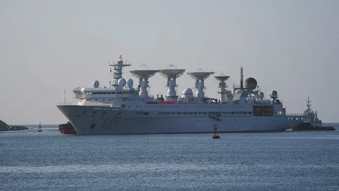 中國測量船「遠望5號」