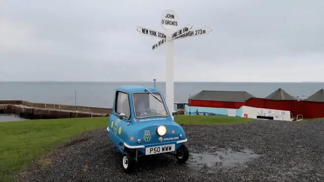 Na velikom putu u najmanjem automobilu na svetu