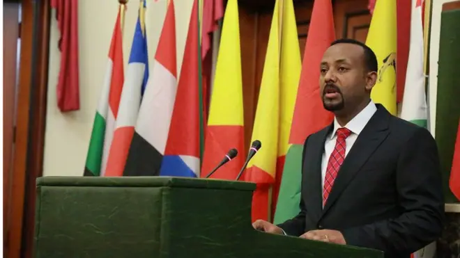 ቀዳማይ ሚኒስትር ኢትዮጵያ፡ ዶክተር ኣብይ ኣሕመድ