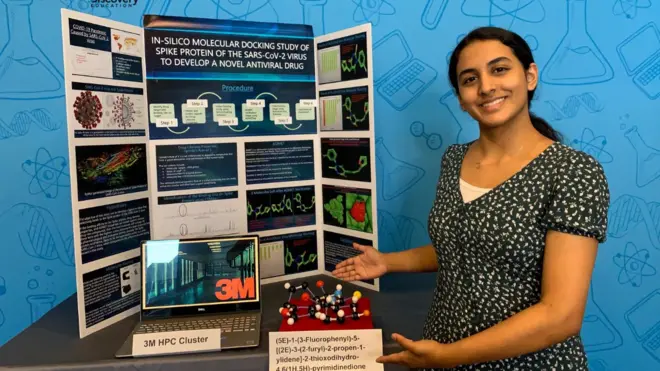 Anika Chebrolu won $25,000 for her discovery