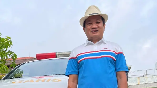 Ông Đoàn Ngọc Hải hiện được biết tới với công tác từ thiện giúp người nghèo