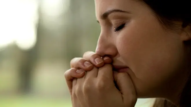 Плачущая женщина