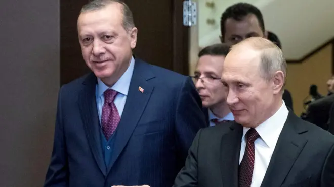Cumhurbaşkanı Erdoğan ile Rusya Devlet Başkanı Putin en son 13 Kasım'da Soçi'de bir araya gelmişti