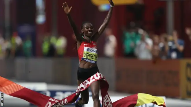 በዶሃ ማራቶን ኬኒያዊቷ ሩት ቼፔንጊች የወርቅ ሜዳሊያ አግኝታለች