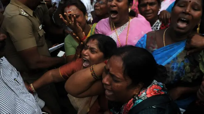 There are fears her death could spark unrest given the extreme devotion she inspires among her supporters