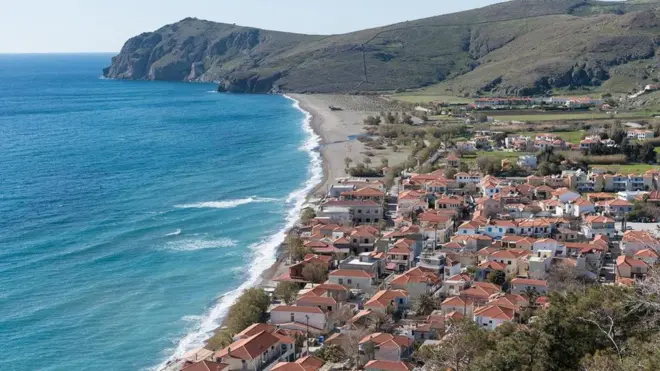 جزيرة ليسبوس اليونانية