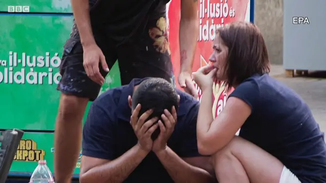 Пострадавшие в Барселоне