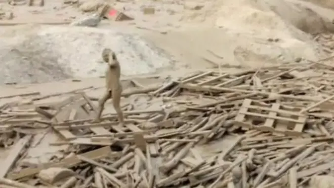 оползень в Перу