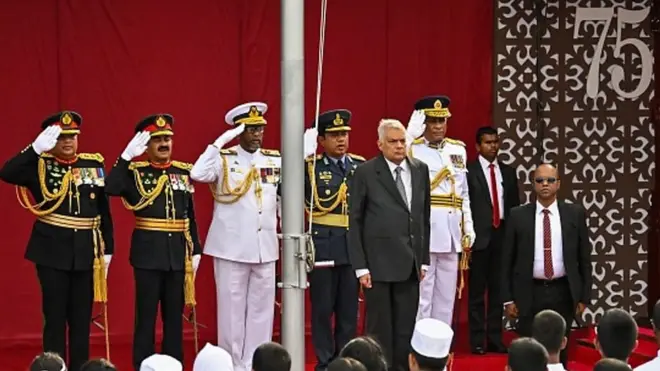 ශ්රී ලංකාවේ 75 වන නිදහස් සමරු උත්සවය සදහා කොපමණ මුදල් වැය කෙරේද?