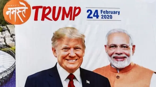 डोनल्ड ट्रंप और नरेंद्र मोदी