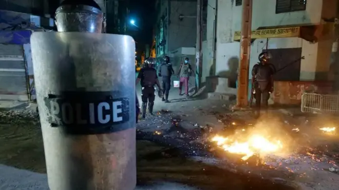 Des manifestations ont eu lieu dans la capitale, Dakar, ainsi que dans d'autres villes