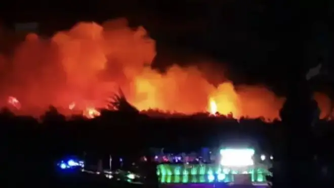 Požar se širio velikom brzinom