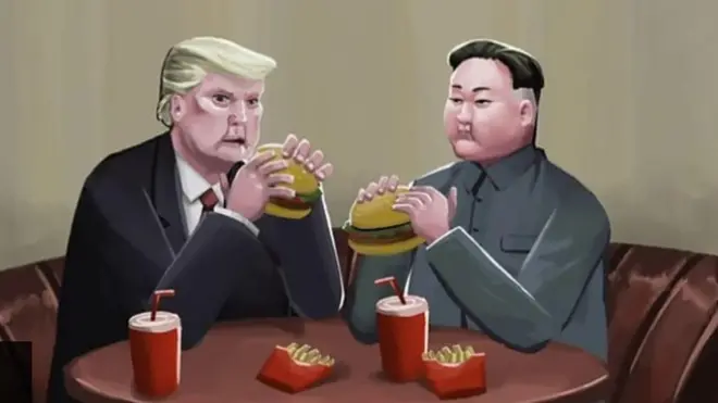 Trump, Kim