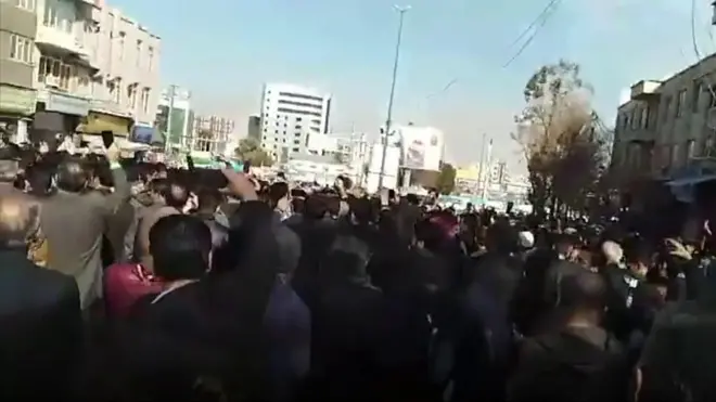 مظاهرات ايران