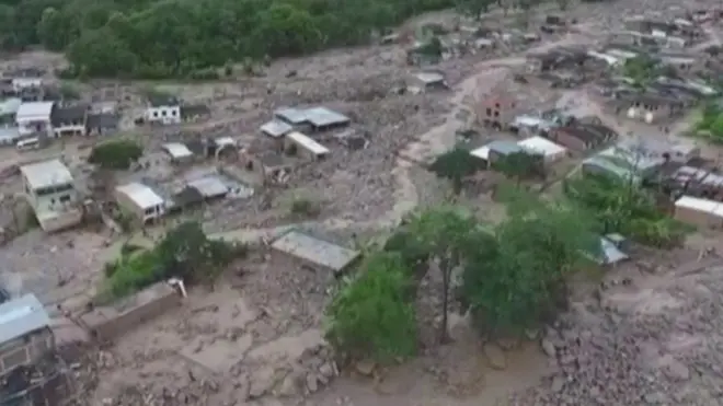Colombia mudslide