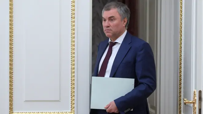 Спикер Госдумы Вячеслав Володин призвал претендента на президентский пост Алексея Навального "читать законы"