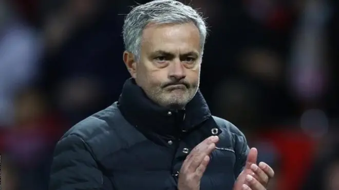 Meneja wa Man united Jose Mourinho