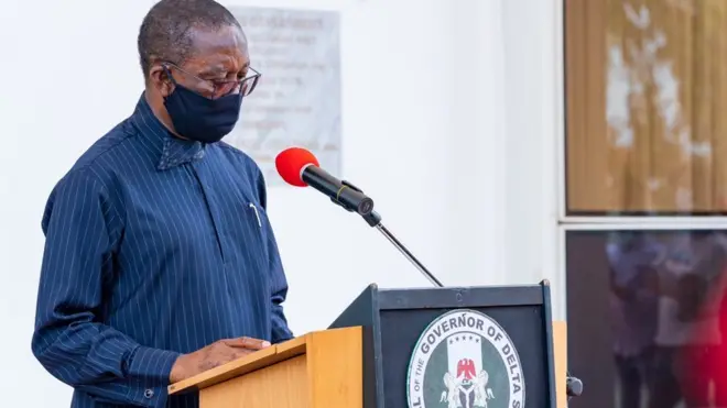 Delta State Govnor Ifenayi Okowa