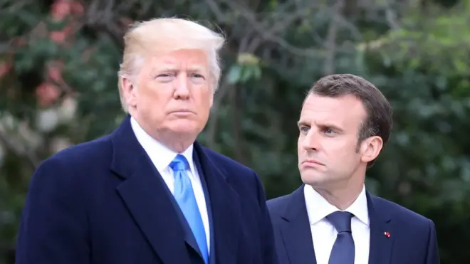ماكرون وترامب