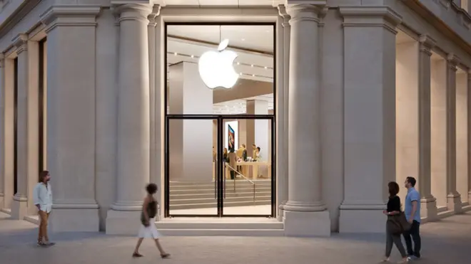 moja ya duka la kampuni ya Apple